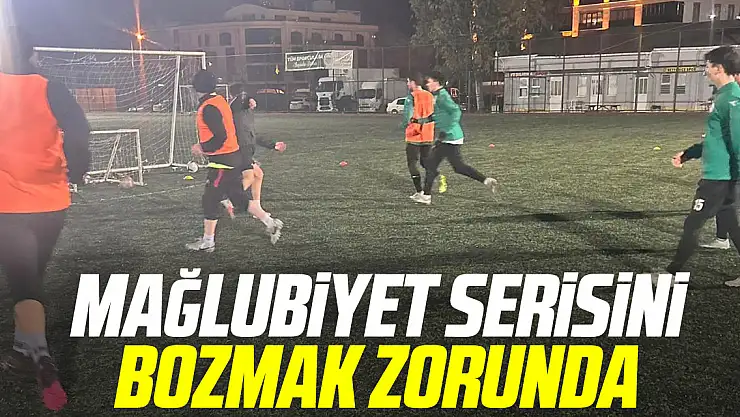 Mağlubiyet Serisini Bozmak Zorunda