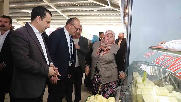 Başkan Akın devam eden yatırımları inceledi