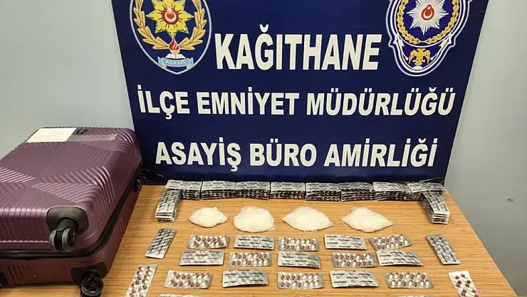 UYUŞTURUCU SEVKİYATI POLİSE TAKILDI