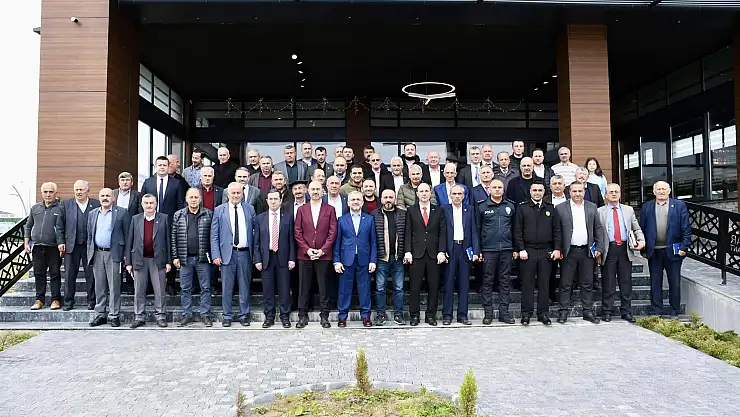 TERME'DE MUHTARLAR BULUŞTU