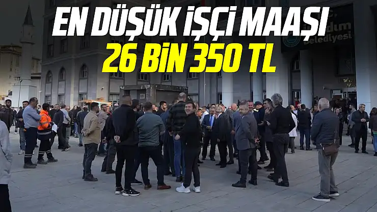 En düşük işçi maaşı 26 bin 350 TL