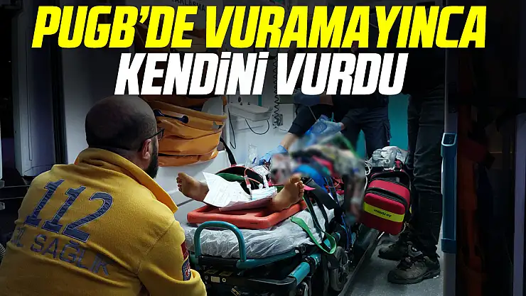 PUBG'de Vuramayınca Kendini Vurdu