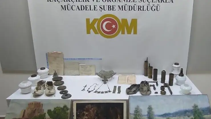 Etnografik Eserler Ele Geçti