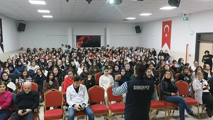 Öğrencilere 'Siber suçlar' semineri