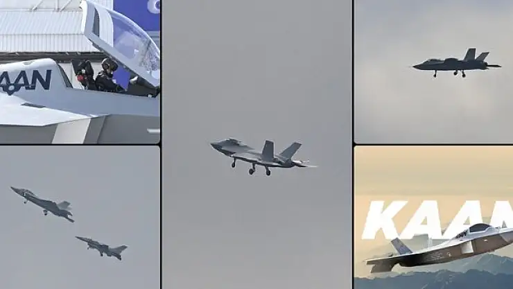 Uçak KAAN Göklerde