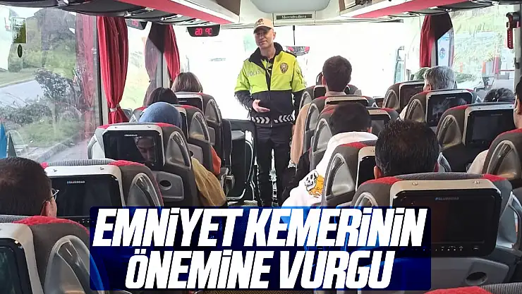 Emniyet Kemerinin Önemine Vurgu