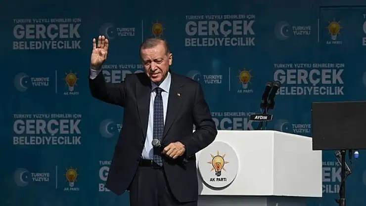 Cumhurbaşkanı Aydın'da Konuştu