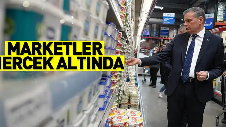 MARKETLER MERCEK ALTINDA