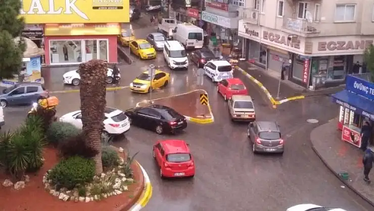 Aydın'ın havası yağışlı