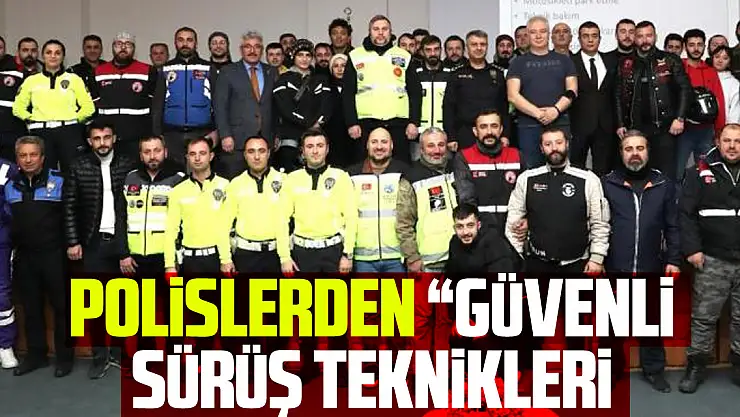 'Güvenli Sürüş Teknikleri