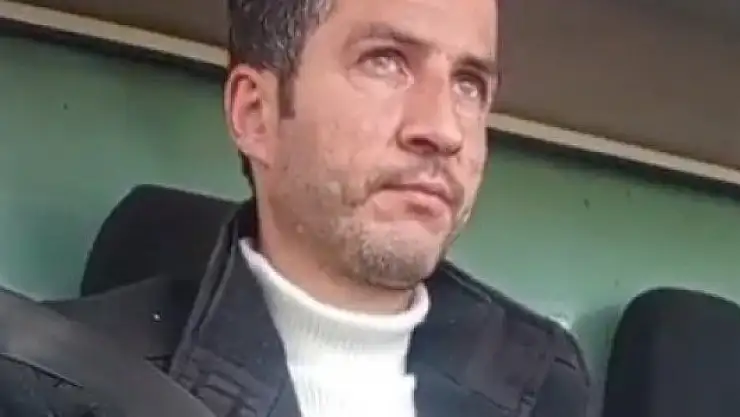 Teslim olduğu anları canlı yayında paylaştı