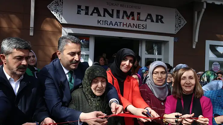 HANIMLAR KIRAATHANESİ AÇILDI