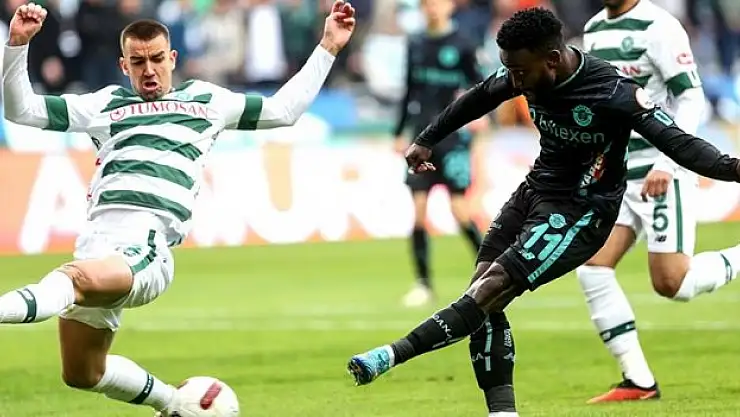 Konya'da puanlar paylaşıldı