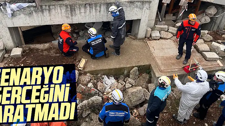 Senaryo gerçeğini aratmadı