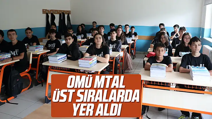 OMÜ MTAL, üst sıralarda yer aldı