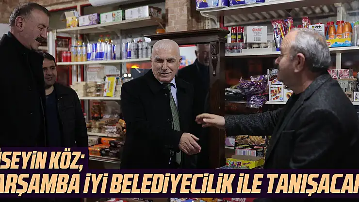 KÖZ 'Çarşamba İYİ Belediyecilik ile tanışacak'