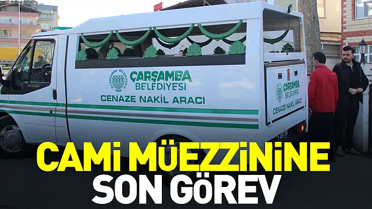 Cami Müezzinine Son Görev