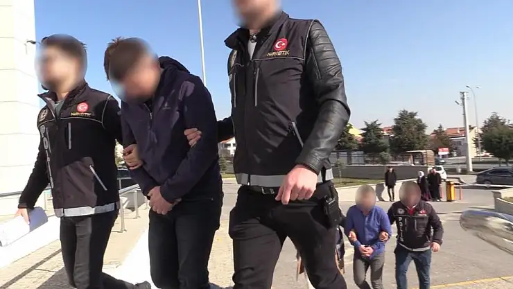 UYUŞTURUCU OPERASYONU 2 KİŞİ TUTUKLANDI