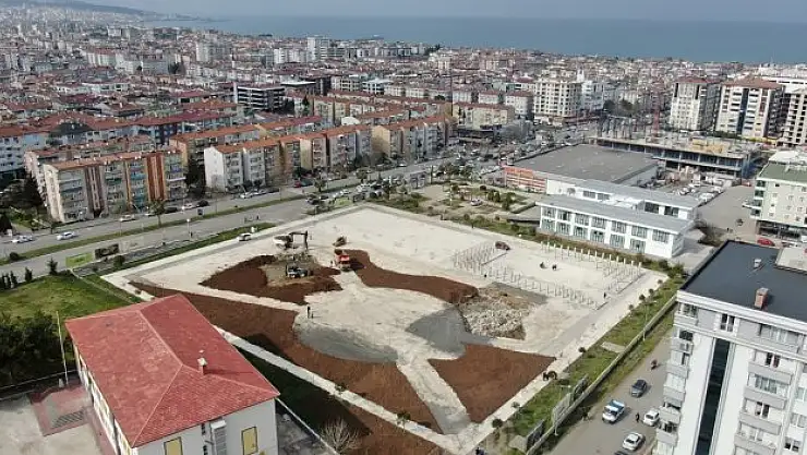 Yeşillik alana dönüştürülüyor