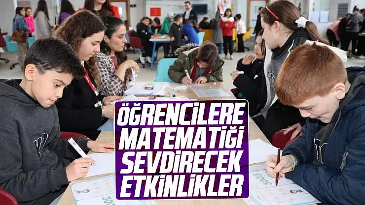 Öğrencilere matematiği sevdirecek etkinlikler
