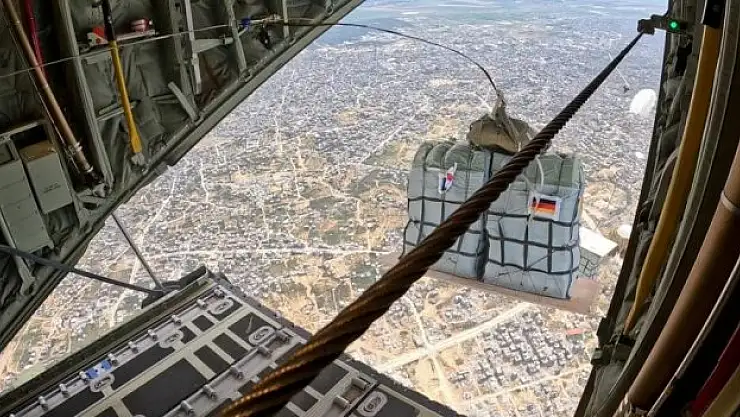 Almanya'dan Gazze'ye Yardım