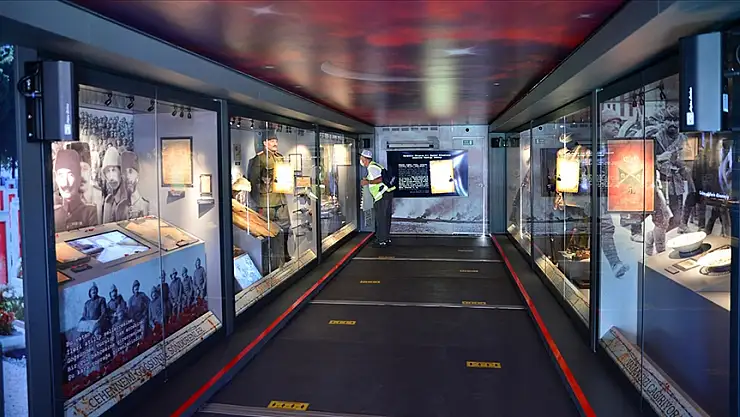 Gezen mobil müze yaklaşık 700 bin kişiye 'Çanakkale ruhu'nu taşıdı