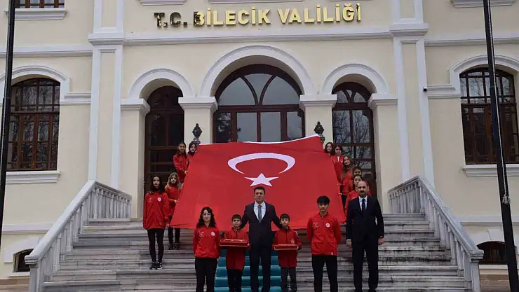 emanetler Bilecik'e ulaştı