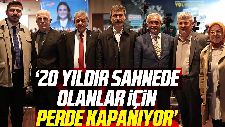 '20 YILDIR SAHNEDE OLANLAR İÇİN PERDE KAPANIYOR'