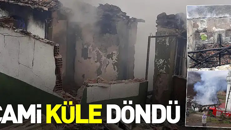 CAMİDE YANGIN ÇIKTI