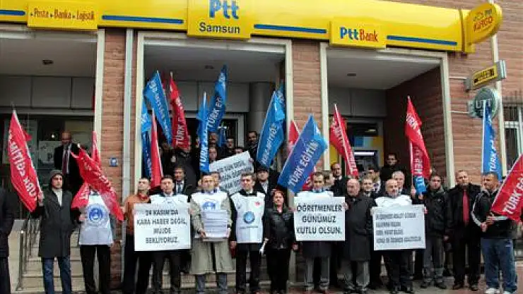 Türk Eğitim-Sen'den Dilekçe Eylemi