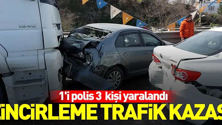 Zincirleme trafik kazası