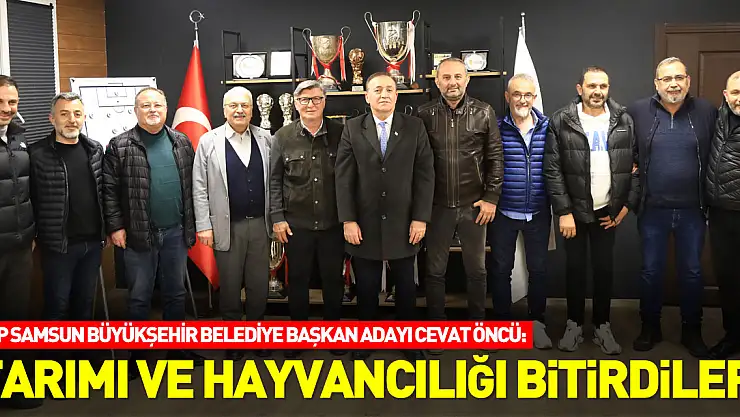 'TARIMI VE HAYVANCILIĞI BİTİRDİLER'