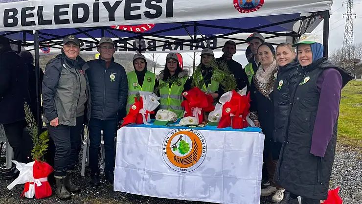 200FİDAN TOPRAKLA BULUŞTU