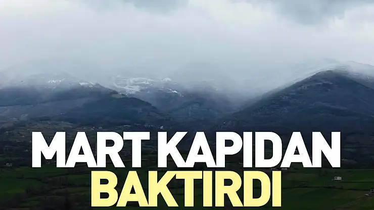 Mart kapıdan baktırdı