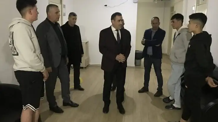 Kaymakam Memiş'ten ziyaret