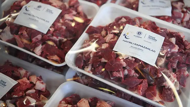 'kırmızı et' yardımı