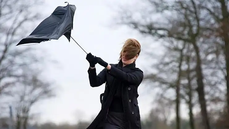 kuvvetli rüzgar ve fırtına uyarısı