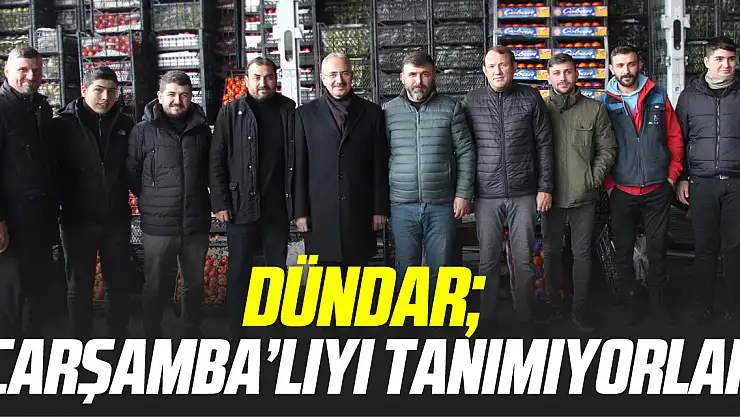 DÜNDAR 'ÇARŞAMBA'LIYI TANIMIYORLAR'