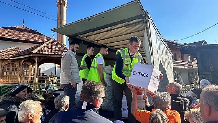 TİKA'dan Karadağ'a gıda yardımı
