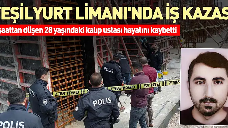 Yeşilyurt Limanı'nda iş kazası