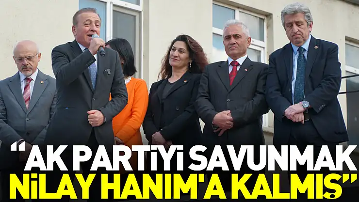 'GEÇMİŞTE ADAY ADAYI OLDUĞU AK PARTİYİ SAVUNMAK NİLAY HANIM'A KALMIŞ'