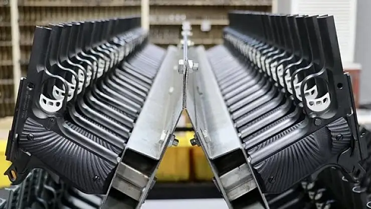 Trabzon'da üretilen 200 bin tabanca 60 ülkeye ihraç edildi