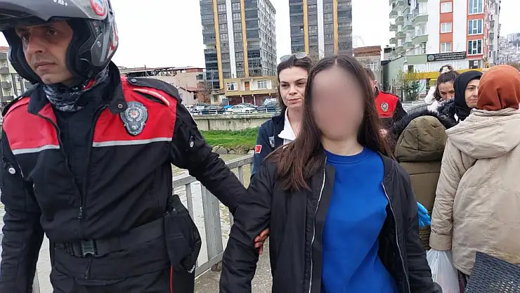 Köprüde intihara kalkıştı