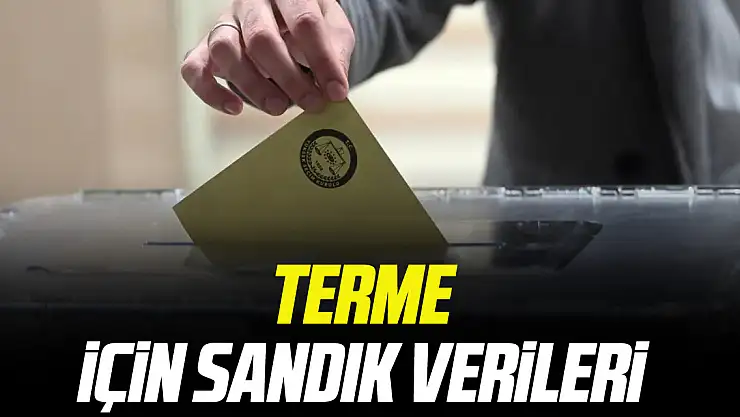 TERME iÇiN SANDIK VERiLERi