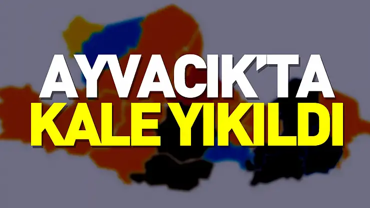 Ayvacık'ta Kale Yıkıldı