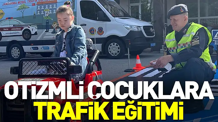 Otizmli çocuklara trafik eğitimi