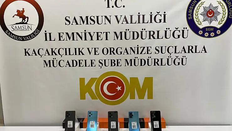 Samsun'da 2 şahıs kaçakçılıktan göz altına alındı