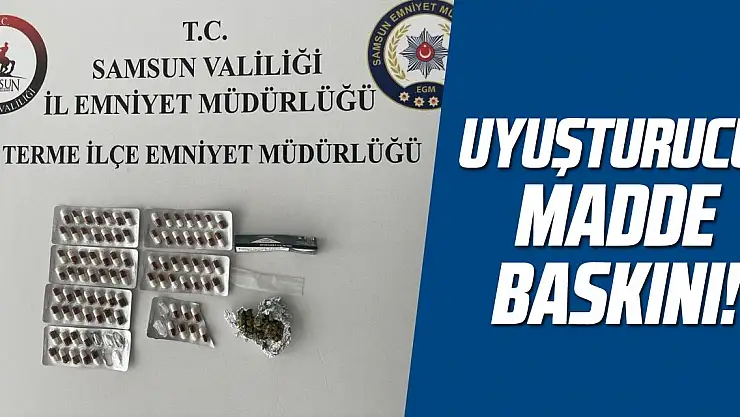 Uyuşturucu madde baskını!