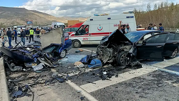 Malatya'da feci kaza: 3 ölü, 5 yaralı