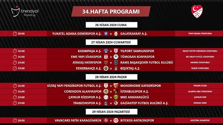 Derbinin tarihi belli oldu